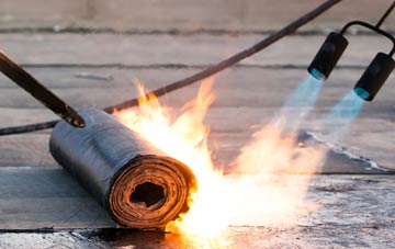 Corrie Common asphalt flat roofing repairs