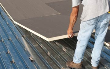 benefits of insulating Corrie Common flat roofing