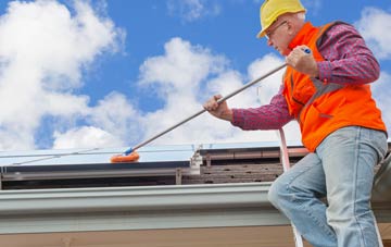 Corrie Common soft wash roof cleaning